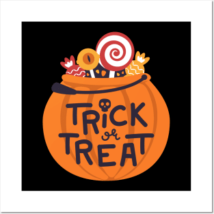 Trick or Treat Posters and Art